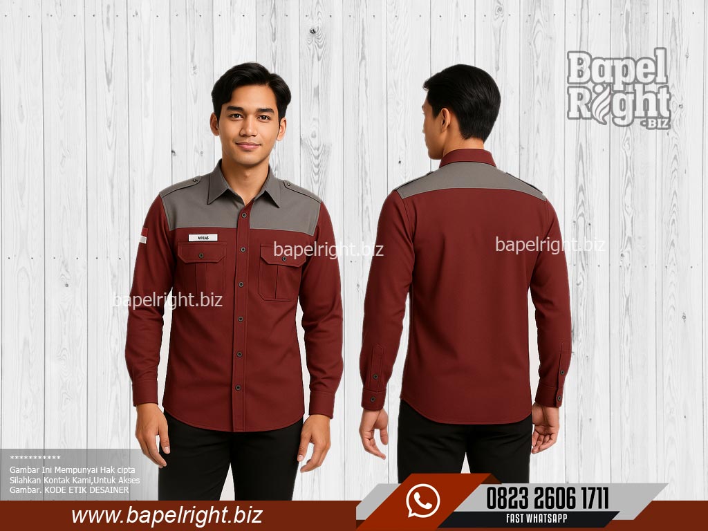 Model Warna Baju Pdh Merah Maroon Dan Abu Tua